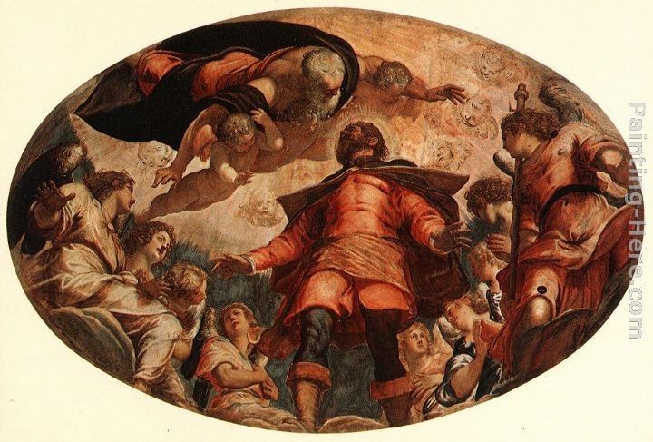 Jacopo Robusti Tintoretto Glorification of St Roch